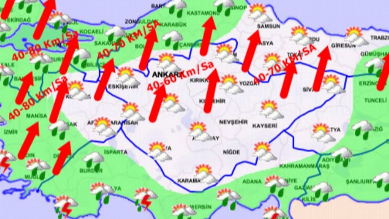 Meteoroloji'den sel uyarısı! Türkiye'de bugün hava nasıl olacak?