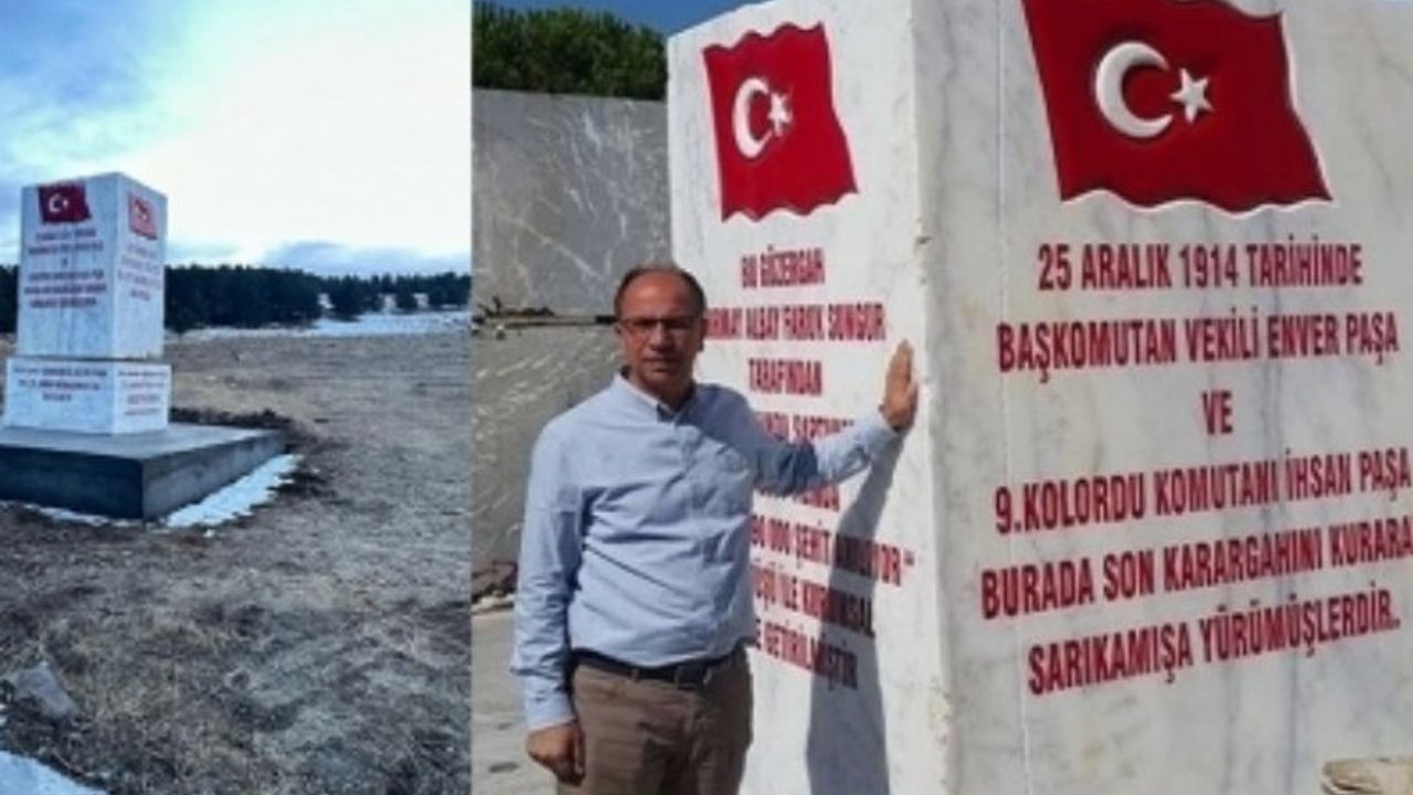 Mustafa Ercan’dan Kars Sarıkamış'a Şehitler Anıtı