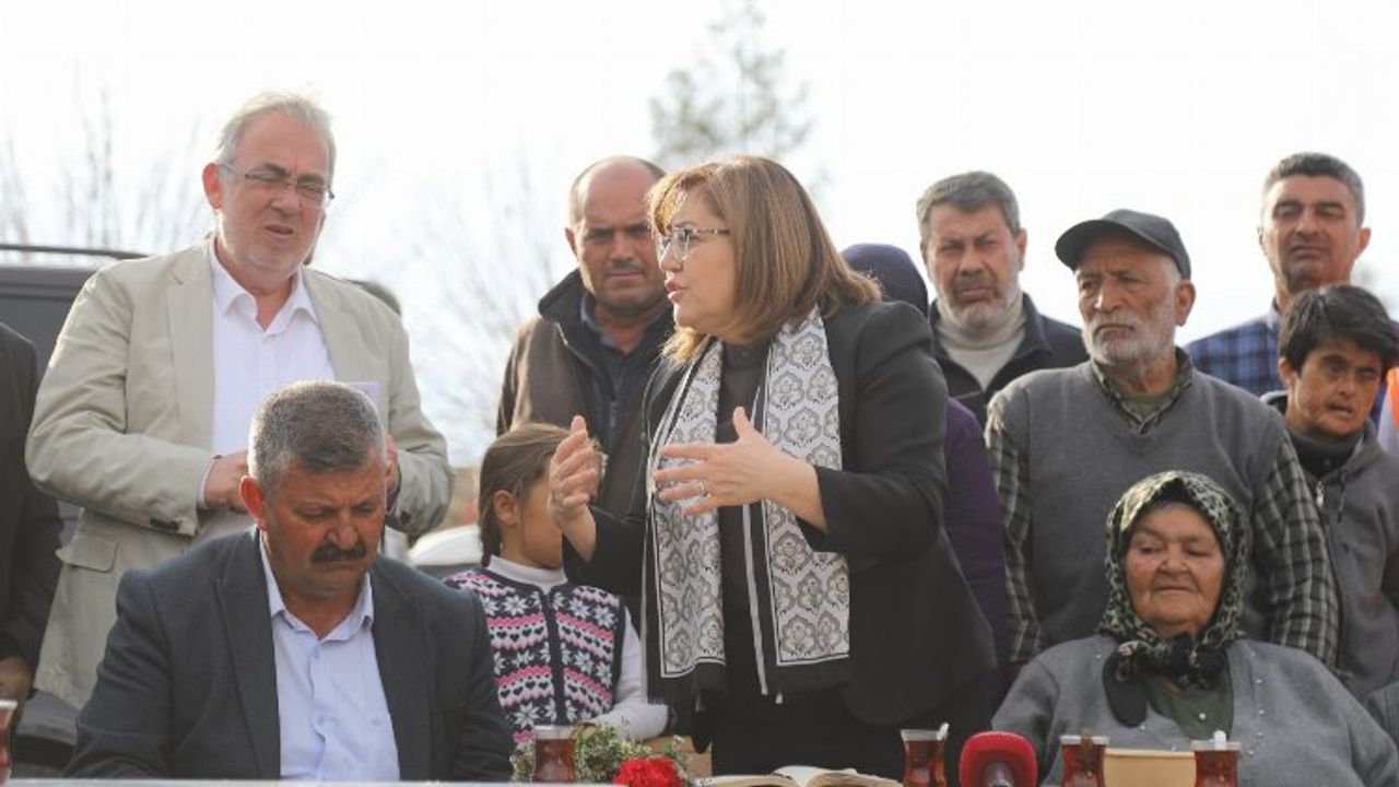 Başkan Şahin'den Nurdağı köylerine ziyaret