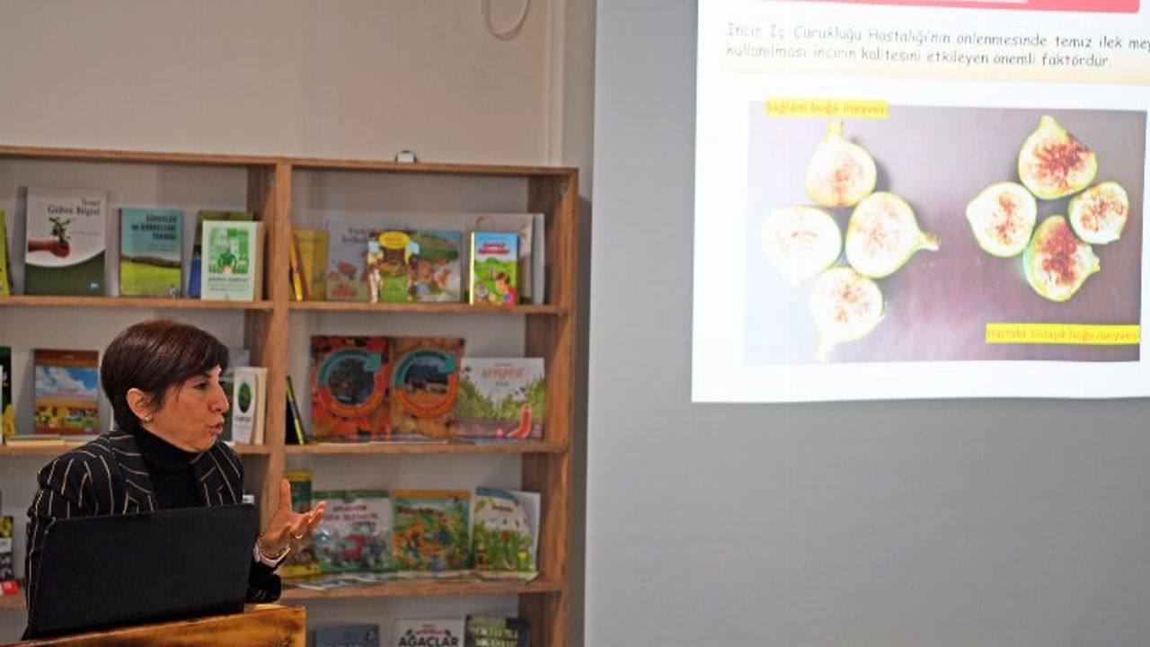 Bursa'da 'Ekolojik Yaşam'da ilk eğitim incir yetiştiricilerine