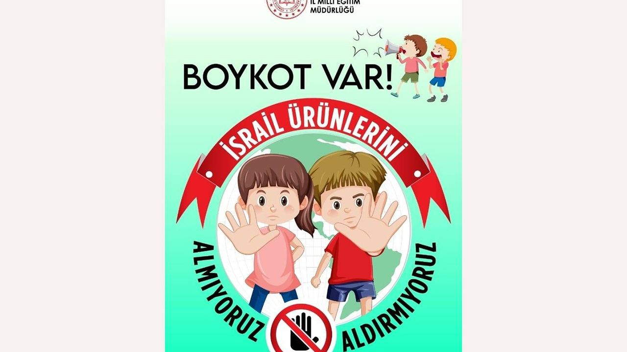 Diyarbakır'daki okullarda işgalcilerin mallarına boykot