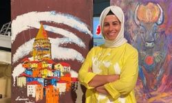 Ressam Neriman Şahin Mısır'da sanat çalıştayında
