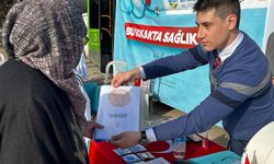 Sakarya Pamukova'da 300 vatandaşa sağlık taraması