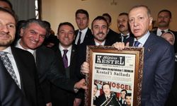Bursa Kestel'den Cumhurbaşkanı Erdoğan'a anlamlı hediye