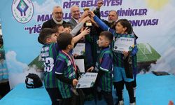 Rize'de 'Çocuk Futbol Turnuvası' sona erdi
