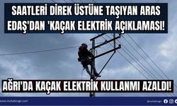 Aras Edaş'dan kaçak elektrik açıklaması