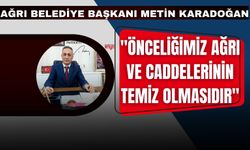 Ağrı Belediye başkanı Metin Karadoğan STK'Lar ile buluştu