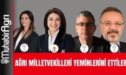 28.Dönem Ağrı Milletvekilleri TBMM’de Yeminlerini ettiler