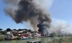 Antalya'da ormanda çıkan yangın, teknelere sıçradı