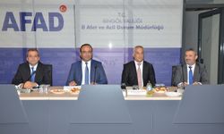 Bingöl'de 4. Bölge Acil Sağlık Koordinasyonu Merkezi toplantısı yapıldı