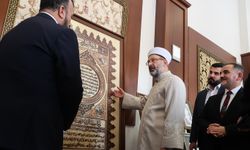 Erbaş: Sanat dallarıyla da din-i mübin-i İslam’ı tebliğ etmeye çalışıyoruz