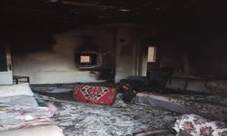 Malatya’da ev yangını