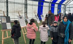 Ardahan'da öğrenci ve veliler Filistin'e destek amacıyla kermes düzenledi