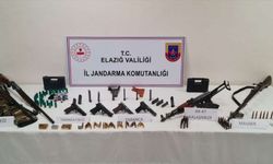 Elazığ'da silah kaçakçılığı operasyonunda 3 şüpheli gözaltına alındı
