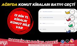 Ağrı'da konut kiraları aldı başını gitti