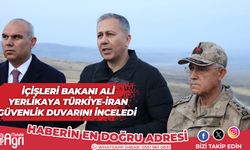 İçişleri Bakanı Yerlikaya, Türkiye-İran güvenlik duvarını inceledi: