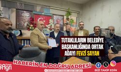 Tutaklıların Belediye Başkanlığında ortak adayı,Fevzi Sayan