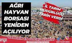 İl Tarım ve orman müdürlüğü duyurdu!Ağrı Hayvan Borsası Açılıyor