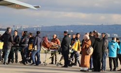 Gazze'den 61 hasta daha Türkiye'ye getirildi
