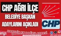 CHP Ağrı ilçe belediye başkan adaylarını açıkladı