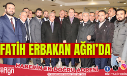 Yeniden Refah partisi genel başkanı Fatih Erbakan Ağrı'da