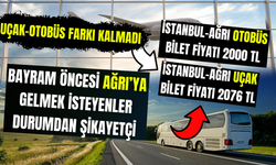 Uçak ve otobüs bilet fiyatları eşitlendi