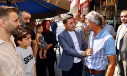 Belediye Başkanı Arı, Lale Caddesi ve Belediye Caddesi esnaflarıyla buluştu