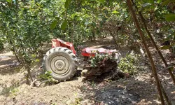 Düzce'de traktörün altında kaldı