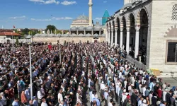 Konya'da Heniyye için gıyabi cenaze namazı