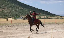 Talas'ta atlı okçuluk heyecanı