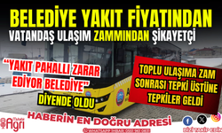 Ağrılılar ulaşım zamından şikayetçi