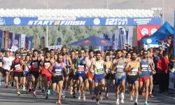 4'ncü Kayseri Yarı Maratonu halk koşusunda kayıt zamanı