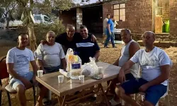 Aydın Didim'de yangından zarar gören vatandaş belediye katkısı