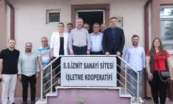 Başkan Büyükakın'dan İzmit Sanayi Sitesi'ne ziyaret