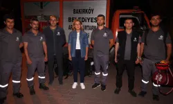 İstanbul Bakırköy'ün BAKUT'u İzmir'de yangın bölgesinde