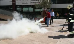 MASKİ’de gerçeği aratmayan yangın tatbikatı