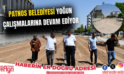 Patnos Belediyesi Yoğun Çalışmalarına Devam Ediyor