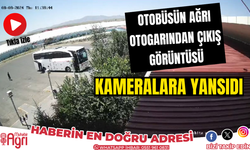 Ankara'da kaza yapan otobüsün Ağrı'dan çıktığı anlar güvenlik kameralarına yansıdı