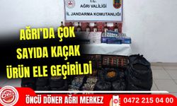 Ağrı'da Çok Sayıda Kaçak Ürün Ele Geçirildi