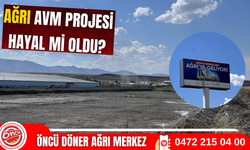 Ağrı AVM Projesi inşası başlamıyor!