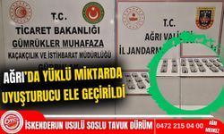 Ağrı'da Yüklü Miktarda Uyuşturucu Ele Geçirildi