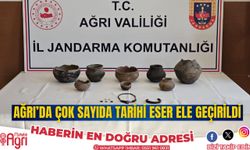 Ağrı'da Çok Sayıda Tarihi Eser Ele Geçirildi