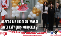 Ağrı’da bir ilk olan ‘Masal Davet Evi’ açılışı büyük bir coşkuyla gerçekleşti