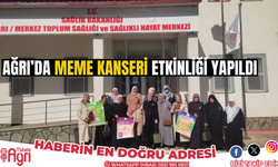 Ağrıda meme kanseri etkinliği yapıldı