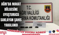 Ağrı’da makat bölgesine uyuşturucu saklayan şahıs yakalandı