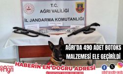 Ağrı'da 490 Adet Botoks Malzemesi Ele Geçirildi