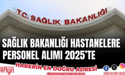 Sağlık bakanlığı alımları başlıyor!