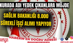 Sağlık bakanlığı adı yedek çıkanlardan alım yapıyor