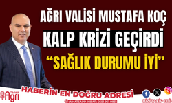 Ağrı valisi mustafa koç kalp krizi geçiridi