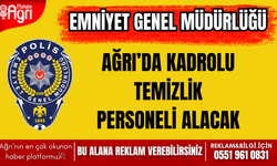 EGM Ağrı’da personel alacak